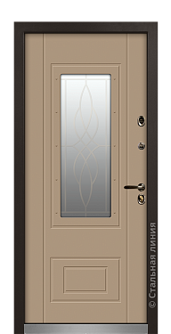 Входная дверь Сатори - вид изнутри Входная дверь Сатори (вид изнутри) - купить в Саратове