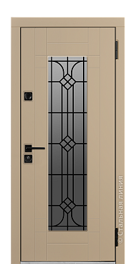Входная дверь Бенвиль (вид снаружи) - купить в Саратове
