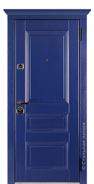 Входная дверь Оксфорд (вид снаружи) - купить в Саратове