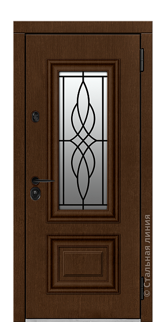 Входная дверь Леандро - вид снаружи Входная дверь Леандро (вид снаружи) - купить в Саратове