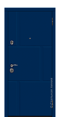 Входная дверь Фламенко (вид снаружи) - купить в Саратове