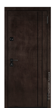 Входная дверь Грэйс (вид снаружи) - купить в Саратове