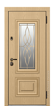 Входная дверь Сатори - вид снаружи Входная дверь Сатори (вид снаружи) - купить в Саратове