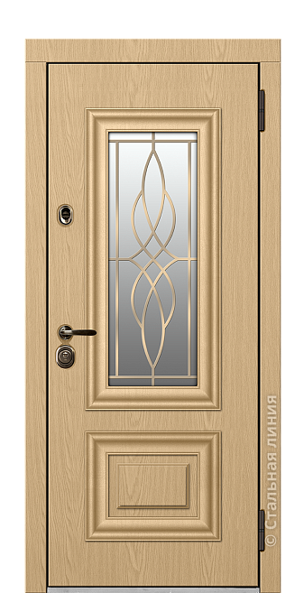 Входная дверь Сатори - вид снаружи Входная дверь Сатори (вид снаружи) - купить в Саратове
