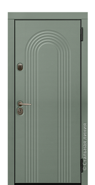 Входная дверь Рифлессо (вид снаружи) - купить в Саратове