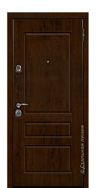 Входная дверь Дакота (вид снаружи) - купить в Саратове