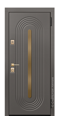 Входная дверь Эрчел - вид снаружи Входная дверь Эрчел (вид снаружи) - купить в Саратове