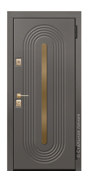 Входная дверь Эрчел - вид снаружи Входная дверь Эрчел (вид снаружи) - купить в Саратове