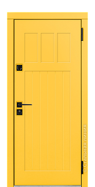 Входная дверь Вестерн (вид снаружи) - купить в Саратове