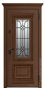 Входная дверь Монтэ - вид снаружи Входная дверь Монтэ (вид снаружи) - купить в Саратове