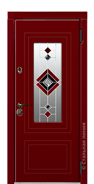 Входная дверь Шоле (вид снаружи) - купить в Саратове