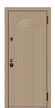 Входная дверь Рифлессо - вид снаружи Входная дверь Рифлессо (вид снаружи) - купить в Саратове